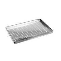Silver Ss304-ss316 Perforated Tray