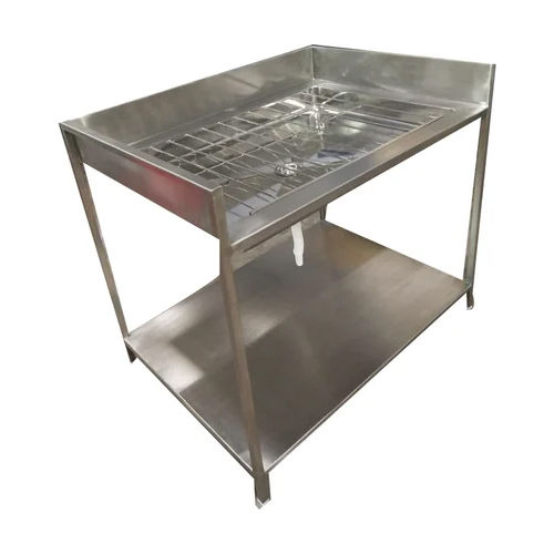 Stainless Steel Sink Table By https://www.tradeindia.com/m-tech-engineers-36205289/