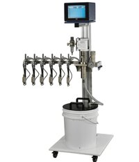 Cold Gluing Systems Machine Hz4-8 Channel - High Precision Components, 8"/15" Touchscreen, Customizable Guns For Diverse Glue Applications