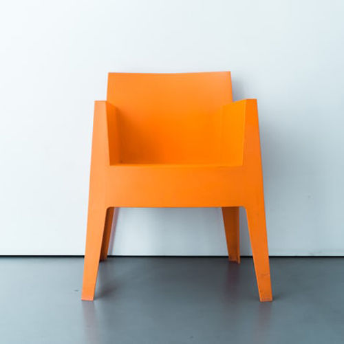 Plastic Orange Chairs