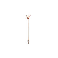 Conventional Lightning Arrester - Metal, High Protection Class, Semi-automatic Function | Ideal For Commercial Usage, Safeguards Against Lightning Strikes