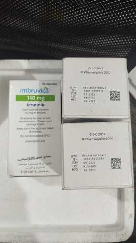Ibrutinib Imbruvica 140 Mg Capsule