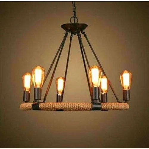 Metal hanging light