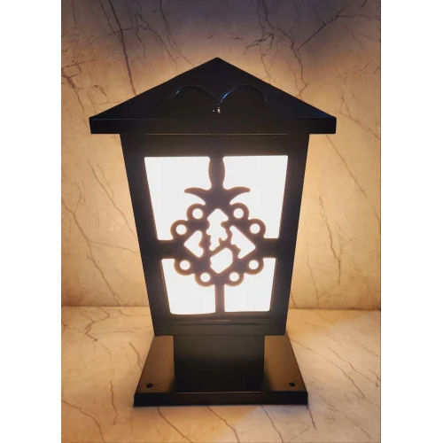 Black Main Gate Light