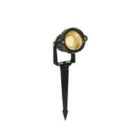 Led Spike Light - Aluminum, 5w | Black, Ideal For Garden Illumination, Weather-resistant Design For Outdoor Use
