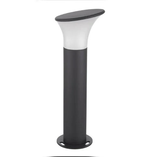 Black Bollard Light