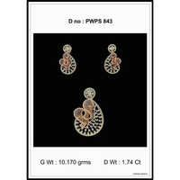 Diamond Studded Gold Jewelry - Natural Diamonds, Excellent Cut, Fancy Golden Color | Luxurious & Elegant Design For Special Occasions