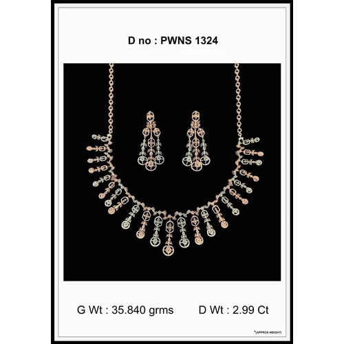 Diamond Necklace Set