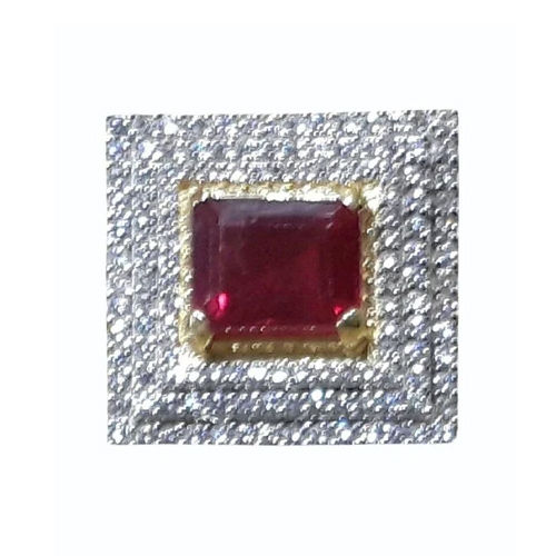 Women Square Diamond Ring Excellent