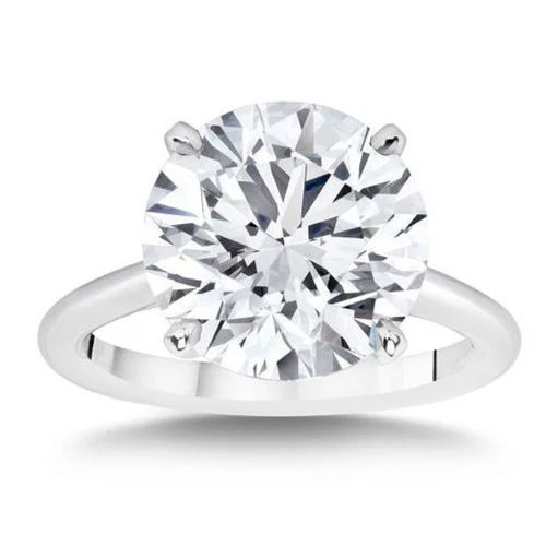 Round Brilliant Cut Women Solitaire Diamond Ring