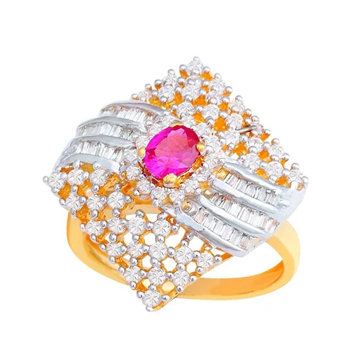 Women White Diamond Ring