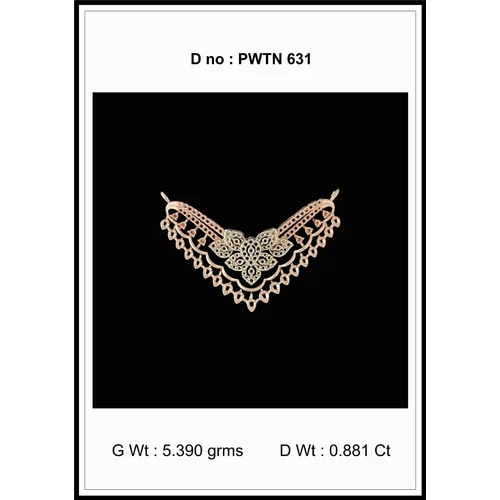 Diamond Tanmaniya In 14Kt Gold