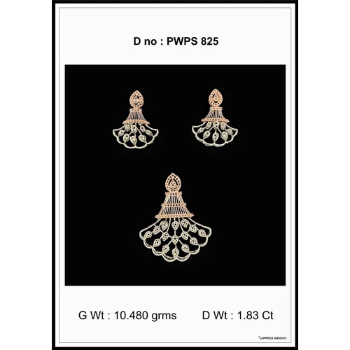 Gold Diamond Pendant