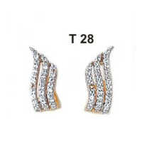 Women Diamond Drop Earrings Set Excellent