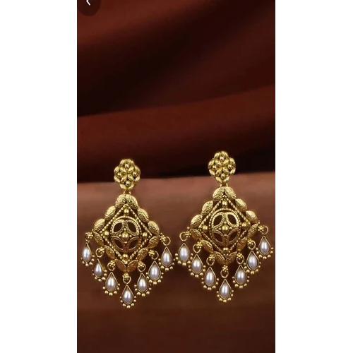 Women Gold Earrings Set