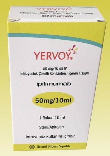 yervoy 50 mg 10 ml(ipillimumab)