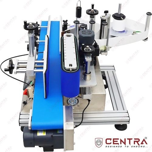 Automatic round bottle labelling machine