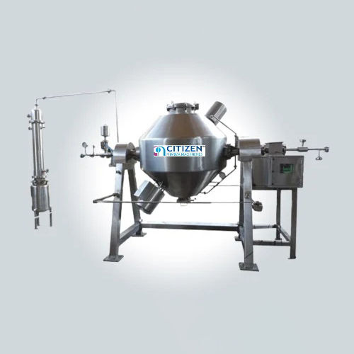 Silver Rotocone Vacuum Tray Dryer Machine