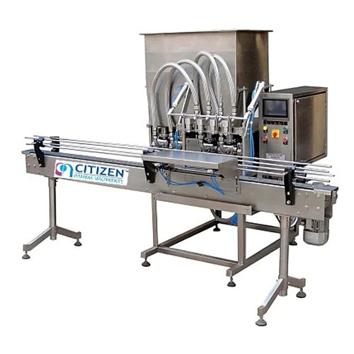 Semi-Automatic 4 Head Servo Filling Machine