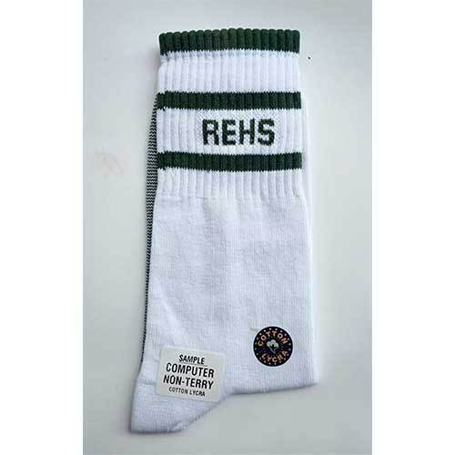 White Non Terry Socks