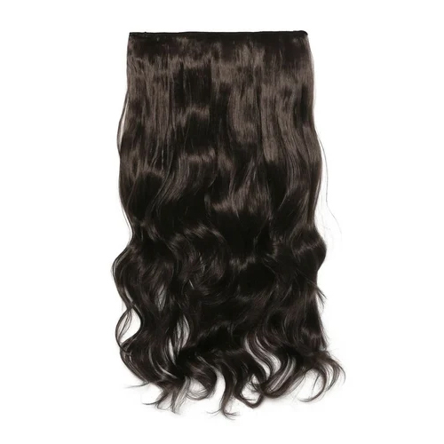 Brown Curly Synthetic Hair Extension