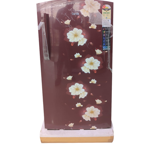 Red Single Door Fridge