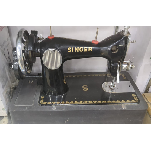 Black Singer Sewing Machine
