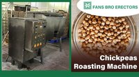 Chickpeas Roasting Machine - Capacity: 50 Ltrs To 10