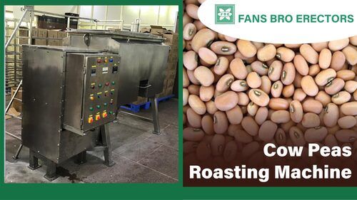 Cow Peas Roasting Machine