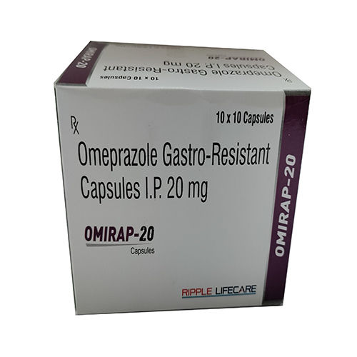 20mg Omeprazole Gastro Resistant Capsules IP