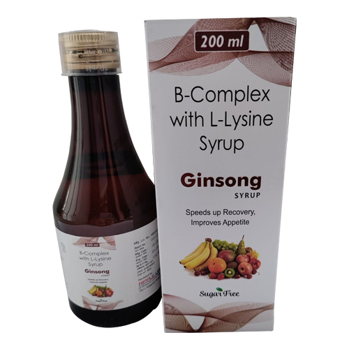 B-Comples With L-Lysine Syrup