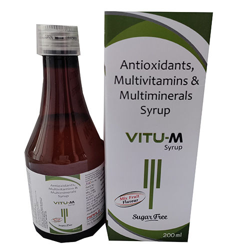 200ml Antioxidants Multivitamins And Multiminerals Syrup