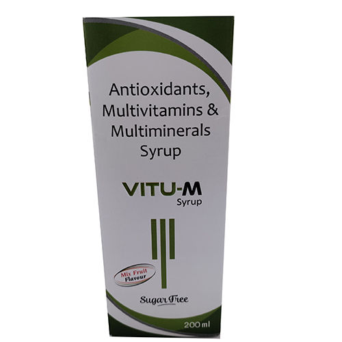 Antioxidants Multivitamins And Multiminerals Syrup