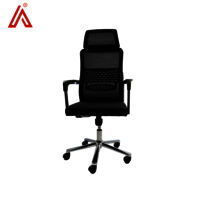 Adhunika Black High Back And Net Back Office Chair