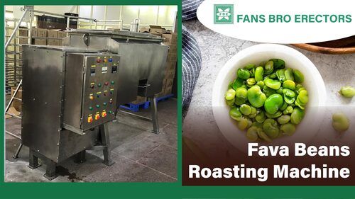 Fava Beans Roasting Machine