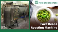 Fava Beans Roasting Machine - Capacity: 50 To 10