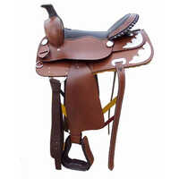 Brown Leather Western Saddles