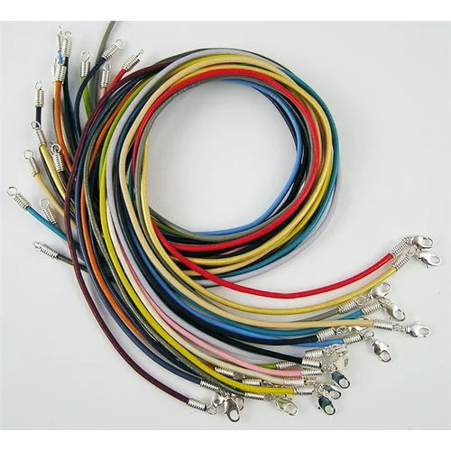 Multicolor Leather Necklace Cord