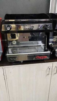 Commercial Coffee Machine - Color: Silver