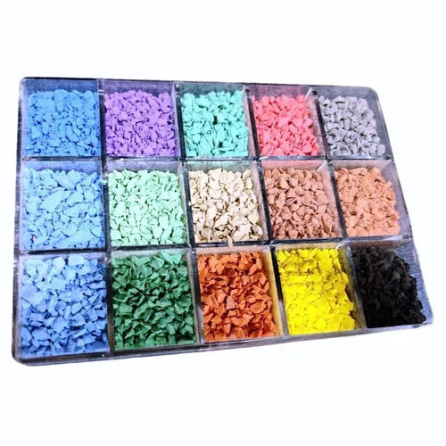 Coloured EPDM Granules By PUJAN CONSTRUCTION (OPC) PRIVATE LIMITED