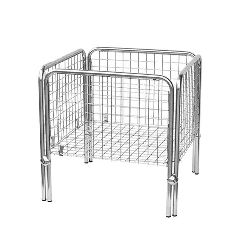 Different Available Stainless Steel Premium Multi Used Bin Basket For Shop