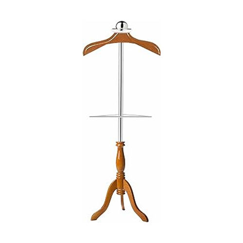 Different Available Teak Finished Wooden Coat Hanger Stand For Home, Showroom & Offices