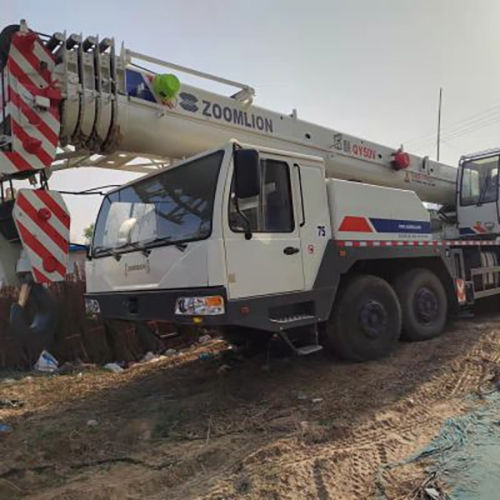 Stainless Steel Used 50 Ton Zoomlion Qy50V Truck Crane