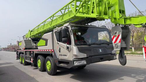 Stainless Steel Used 50 Ton Zoomlion Ztc500v Truck Crane at Best Price ...