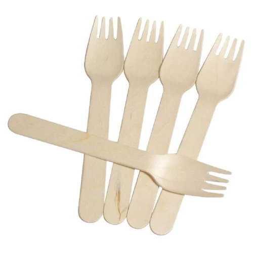 14cm Wooden Fork
