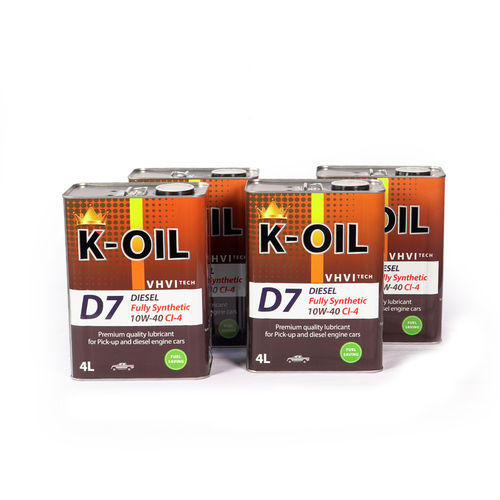 D7 10W-40 CI-4 Synthetic Diesel Oil For Trucks (4 Liters)