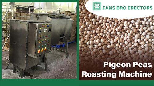 Pigeon Peas Roasting Machine 