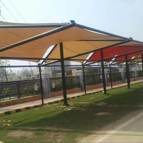 Modular Tensile Structure - High-Quality Steel Polyester Roof White Finish | Durable Solution for Villa Warehouse Workshop Hotel/Restaurants