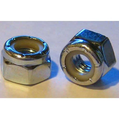 Din 982-985 MS Zinc Nylock Nut