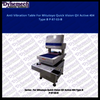 Laboratory Anti Vibration Table - L 650 X B 900 X T 767 Mm, Granite Base With 60 Mm Tubular Structure, Laser Cut Joystick Panel, Exhaust Fan, Lockable Double Doors, Rear Power Strip, Leveling Ball, Ral 9002 Powder Coat
